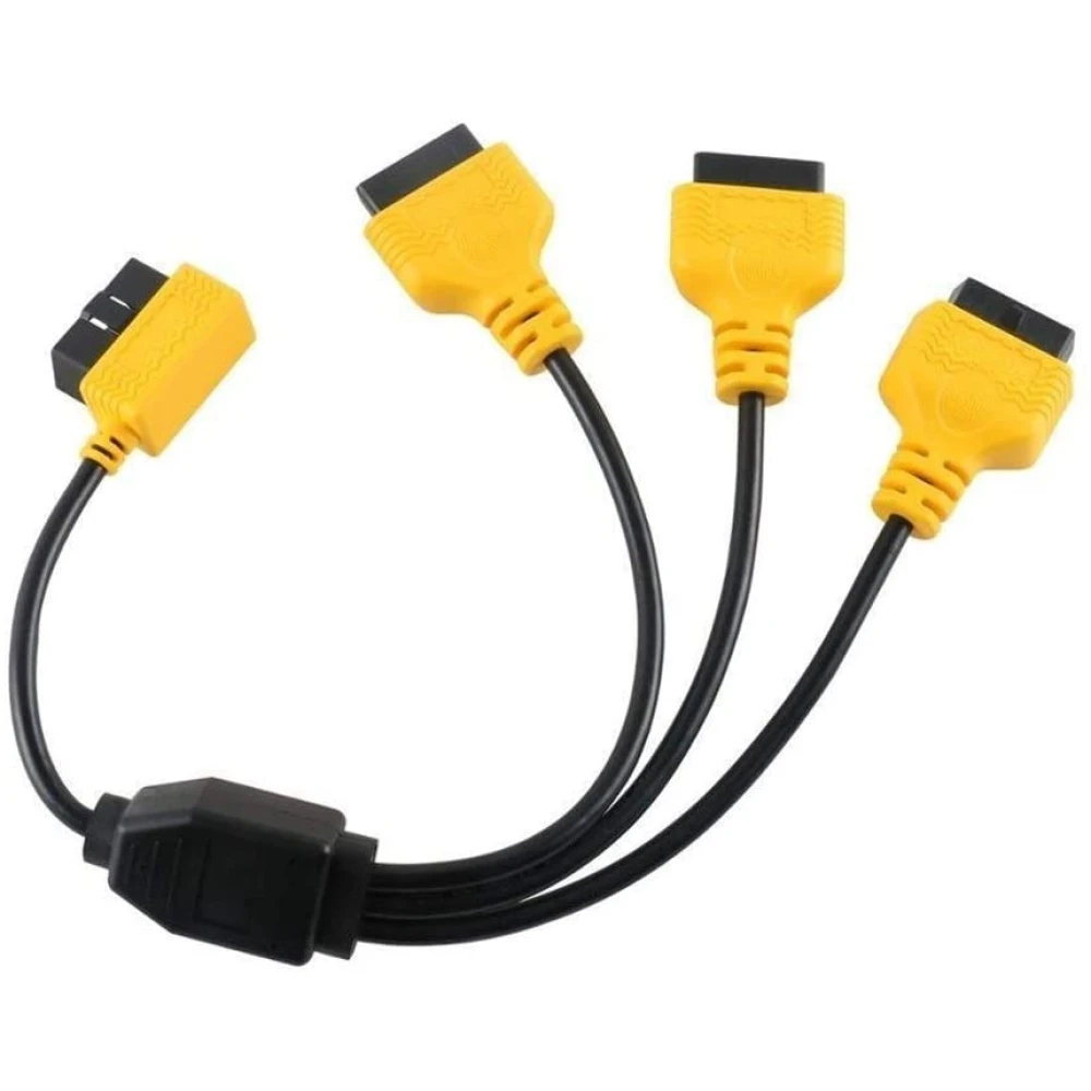 Cable extensión OBD2 1 a 3 Autool 50cm - Adaptador splitter para coches