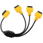 Cable extensión OBD2 1 a 3 Autool 50cm - Adaptador splitter para coches