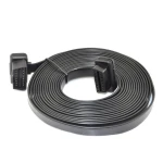 Cable de extensión OBD2 plano 5 metros para herramientas de diagnóstico automotriz