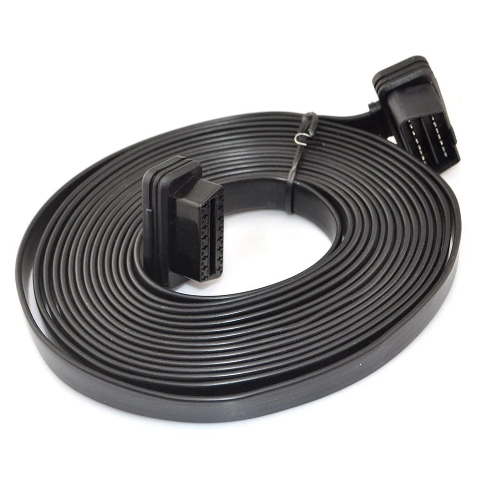Cable extensión OBD2 macho a hembra 5 metros para conexión de escáner de coche