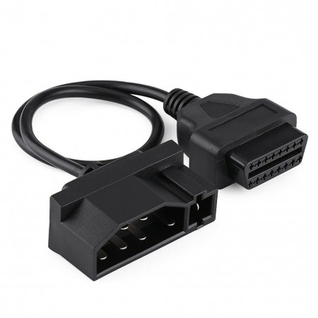 7Pin a 16Pin OBD2 Cable Diagnostico compatible con Ford OBDII Conector Adaptador
