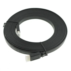 Cable HDMI 5 metros plano para PS3 y Xbox360 con alta velocidad 1.4