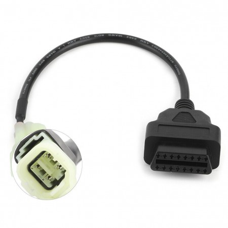 OBD2 a 4 Pin Cable Diagnostico Adaptador para Moto Honda