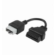 5pin Obd1 To 16pin Obd2 Diagnostic Cable Compatible With Honda Obdii Adapter Connector