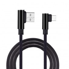 Usb Type-C Cable For Mobile, Tablet Fast Charge 1m Nylon