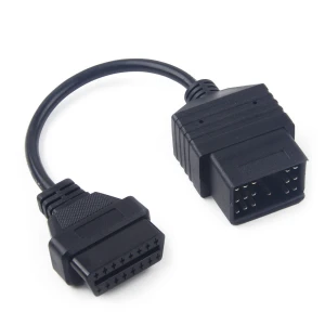 Cable OBD1 a OBD2 compatible con Toyota - Adaptador diagnóstico 17Pin a 16Pin