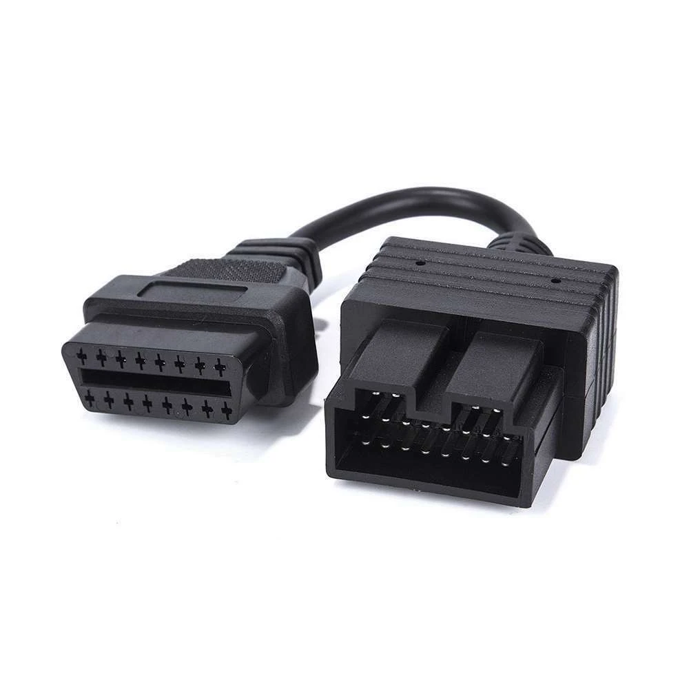 Cable OBD1 a OBD2 Kia: Adaptador Diagnóstico 20Pin a 16Pin compatible con KIA