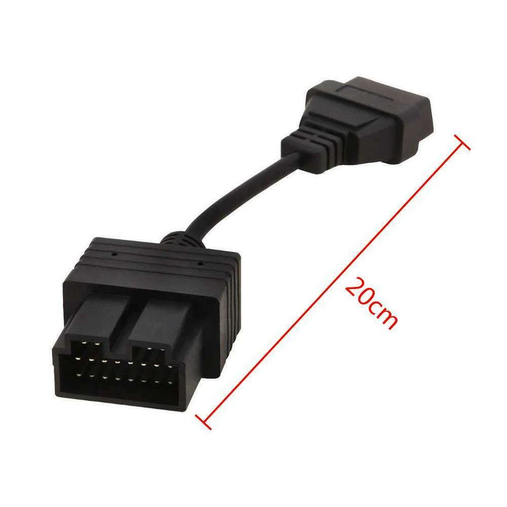 Cable OBD1 a OBD2 Kia: Adaptador Diagnóstico 20Pin a 16Pin compatible con KIA