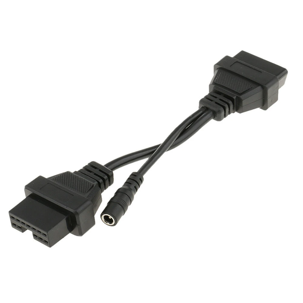 Cable OBD1 a OBD2 para Mitsubishi y Hyundai - Adaptador Diagnóstico 12Pin a 16Pin