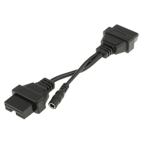 Cable OBD1 a OBD2 para Mitsubishi y Hyundai - Adaptador Diagnóstico 12Pin a 16Pin