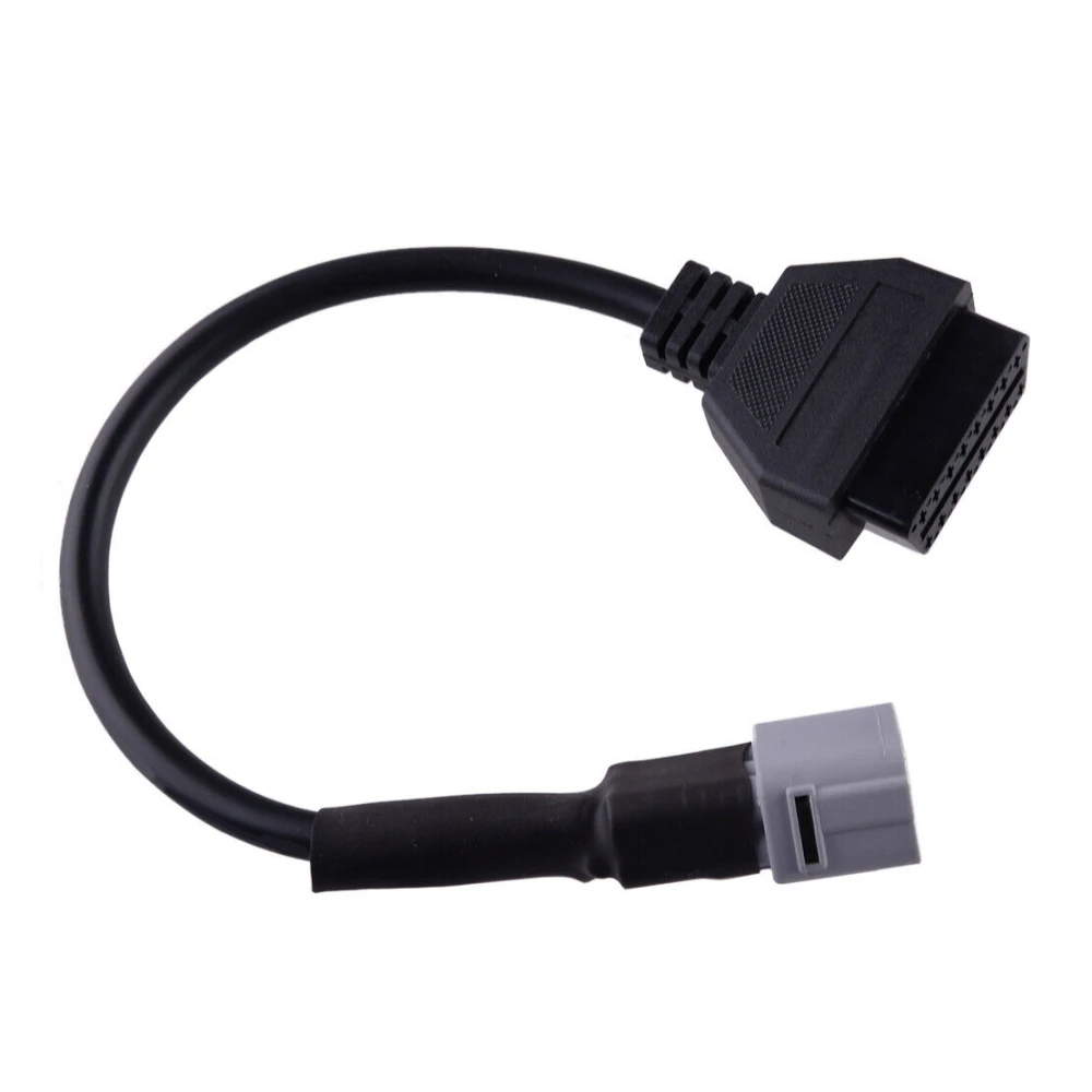Cable OBD2 6 pin a 16 pin para moto Suzuki compatible con adaptador diagnóstico