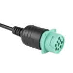 Cable OBD2 9 Pin a 16 Pin para Camión Cummins - Adaptador Diagnóstico Profesional