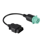 Cable OBD2 9 Pin a 16 Pin para Camión Cummins - Adaptador Diagnóstico Profesional