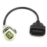 Cable OBD2 a 4 Pin para Moto Honda - Adaptador Diagnóstico de Alta Calidad