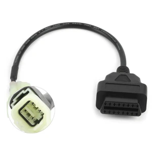 Cable OBD2 a 4 Pin para Moto Honda - Adaptador Diagnóstico de Alta Calidad