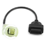Cable OBD2 a 4 Pin para Moto Honda - Adaptador Diagnóstico de Alta Calidad