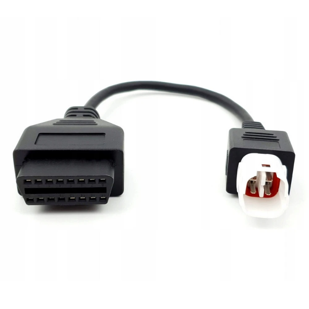 Conector 4Pin del cable OBD2 para motos Yamaha