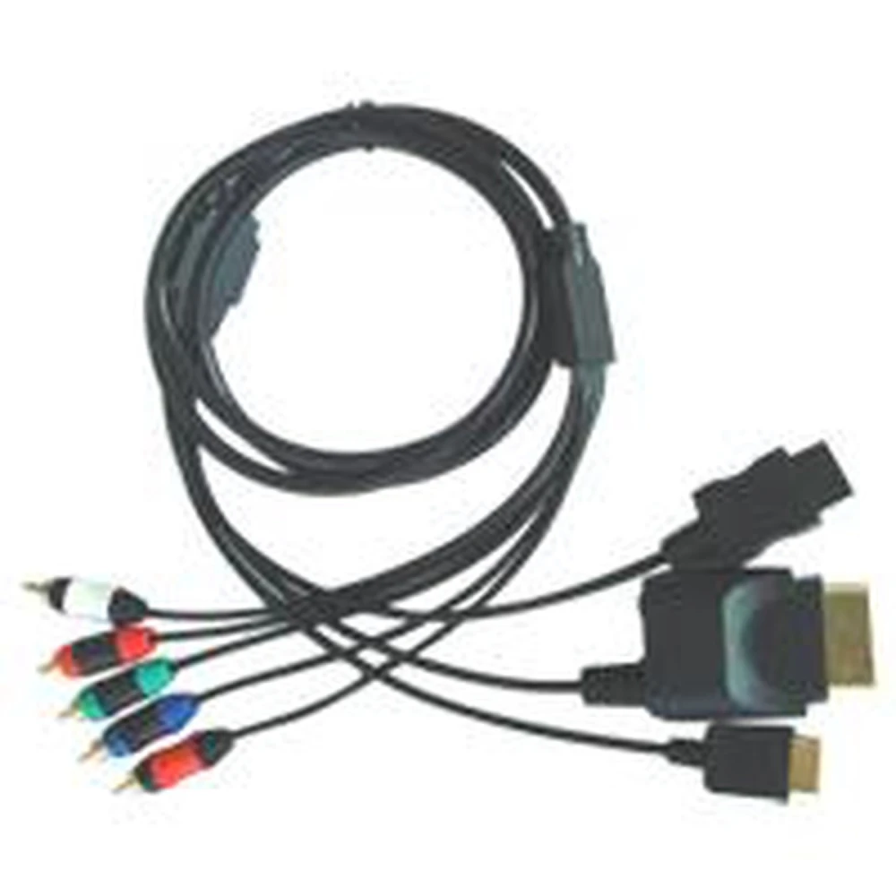 Cable por componentes 4 en 1 para PS2, PS3, Wii y Xbox 360 compatible y versátil