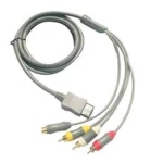 Cable S-Video AV para Nintendo Wii - Alta Calidad y Sonido Estéreo