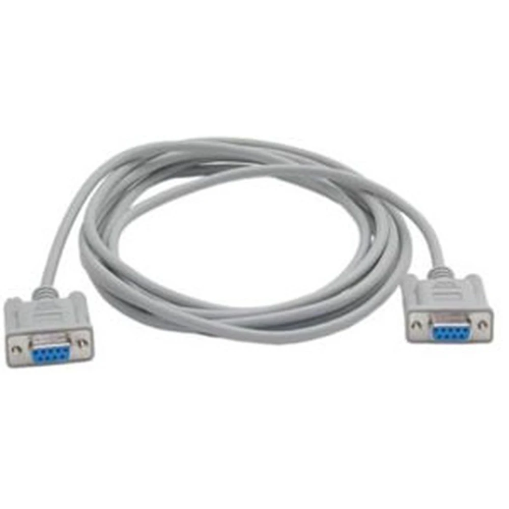 Cable Serie Null-Modem 9 Pines Hembra para Receptores Satélite Illusion, Galaxis y Kaon