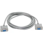Cable Serie Null-Modem 9 Pines Hembra para Receptores Satélite Illusion, Galaxis y Kaon