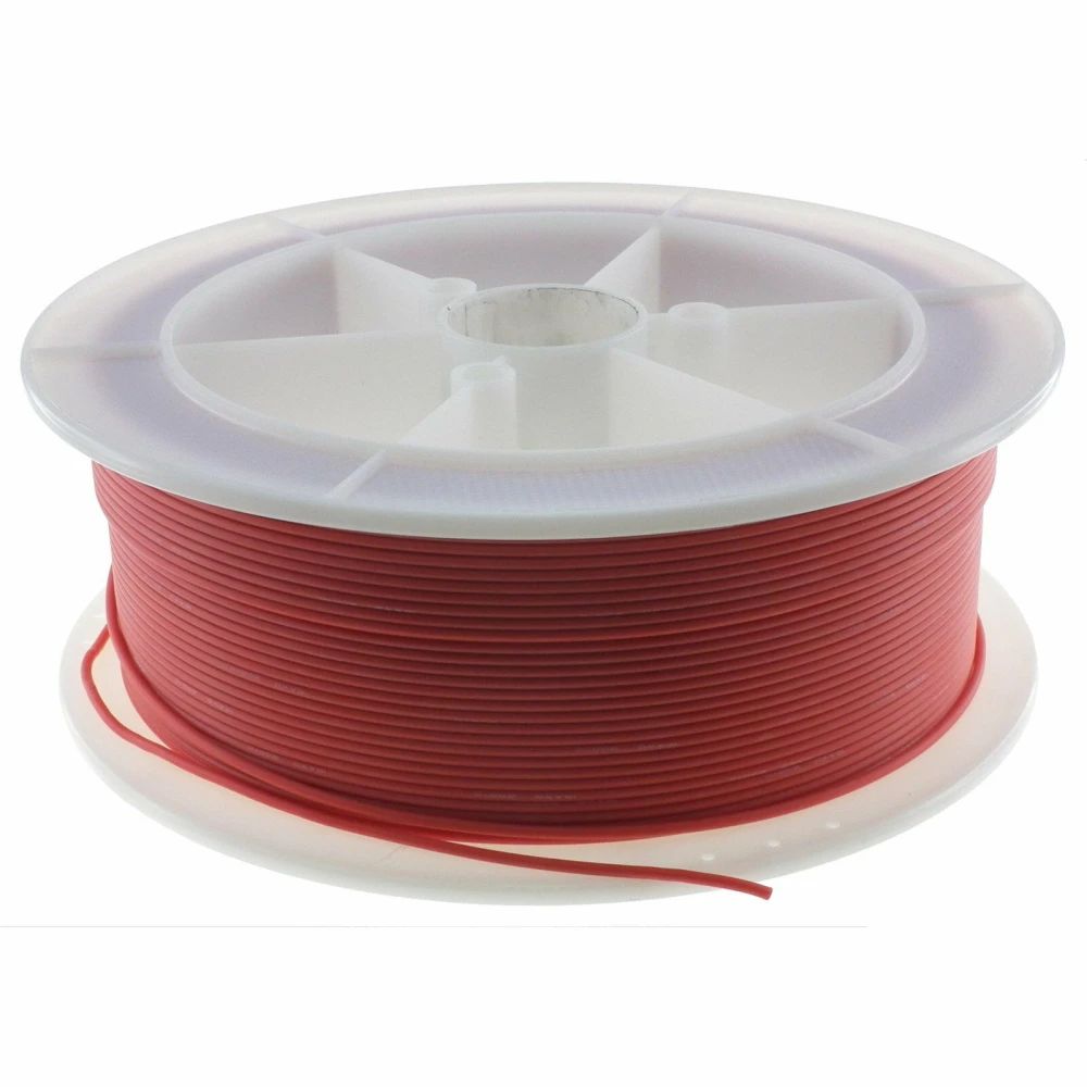 Cable silicona 22awg rojo resistente hasta 200º y 600v, flexible y seguro