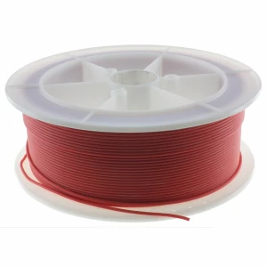 Cable silicona 22awg rojo resistente hasta 200º y 600v, flexible y seguro