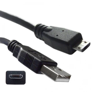 Cable USB 2.0 a MicroUSB 1m M/M - Cable USB satkit para móviles y tablets
