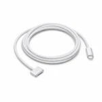 Cable USB-C a MagSafe 3 140W para MacBook Pro y Air - 2 m trenzado, Blanco