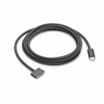 Cable USB-C a MagSafe 3 140W para MacBook Pro y Air - 2 m trenzado, Gris Espacial