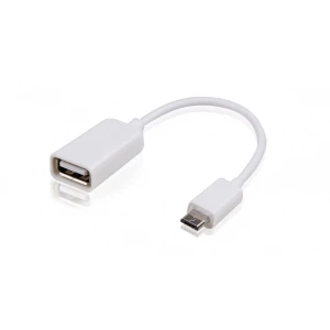 Cable USB OTG Micro USB Macho - USB Hembra 10 cm compatible Android