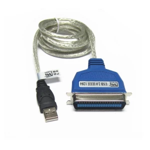 Cable USB tipo A macho a puerto paralelo impresora C36 compatible Windows