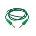 TL136 Banana Male to Male 4mm 14AWG Green Silicone Test Leads