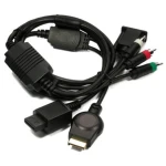 Cable VGA para PS3 Wii para conectar consola a un monitor con audio RCA