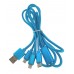 Cable Cargador 3en1 con puertos Micro USB tipo C Lightning 1.2m