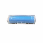 Caja Portabaterías 1× 18650 Plástico Transparente Antipolvo Protección Individual