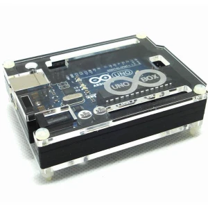 Caja protectora acrilico para Arduino Uno - Protección y diseño satkit