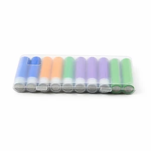 satkit Caja Soporte Portabaterías 10× 18650 Plástico Transparente Gran Capacidad