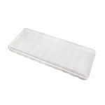 Caja Soporte Portabaterías 10× 18650 Plástico Transparente Gran Capacidad