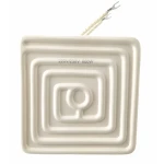 Calentador IR cerámico 12x12cm 600w blanco para estaciones de soldadura Mlink