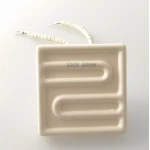 Calentador IR cerámico 7x7cm 200w Blanco Mlink para estaciones de soldadura