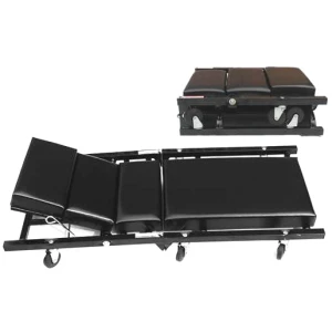 Camilla plegable para taller mecánico acolchada con ruedas TSX TOOL