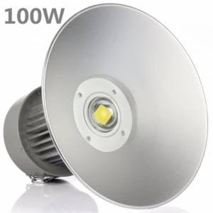 Campana Industrial LED 100W 6000K Luz Brillante PF 0,95 Potencia Real High Bay LED