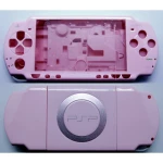 Carcasa completa PSP 2000 rosa con botones para PSP Slim