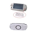 Carcasa completa PSP blanca con botones para reparación y personalización