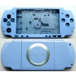 Carcasa completa PSP2000 azul claro con botones para reparación