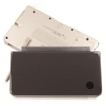 Carcasa para NDSi XL marrón - repuesto completo con botones y tornillos