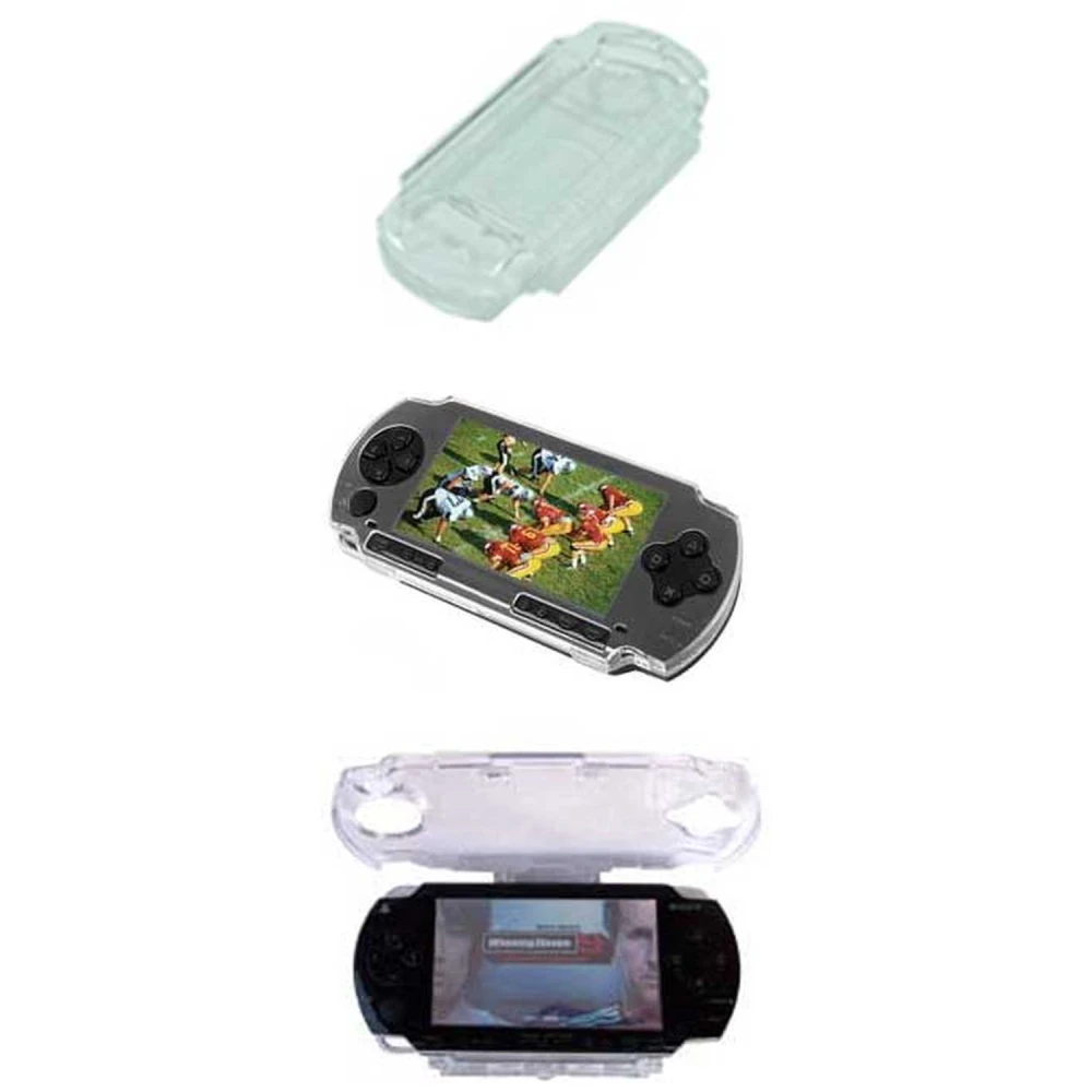 Carcasa protectora transparente para PSP 2000/Slim de plástico resistente