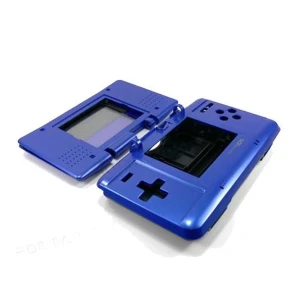 Carcasa recambio Nintendo DS azul oscuro para reparación y mantenimiento