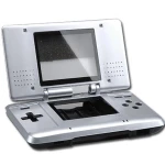 Carcasa recambio Nintendo DS color plata para reparación y mantenimiento